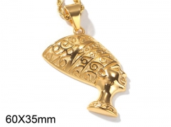 HY Jewelry Wholesale Stainless Steel Crystal or Zircon Pendant (not includ chain)-HY0061P186