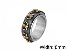 HY Wholesale 316L Stainless Steel Rings-HY0013R381