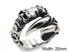 HY Wholesale 316L Stainless Steel Rings-HY0019R330