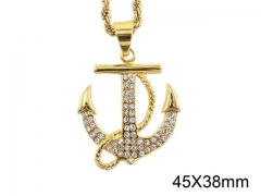 HY Jewelry Wholesale Stainless Steel Crystal or Zircon Pendant (not includ chain)-HY0061P161
