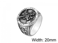 HY Wholesale 316L Stainless Steel Rings-HY0013R355