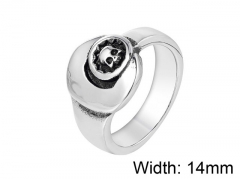 HY Wholesale 316L Stainless Steel Rings-HY0013R557