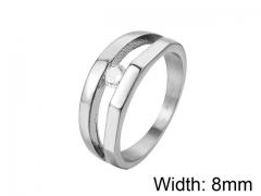 HY Wholesale 316L Stainless Steel Rings-HY0013R420