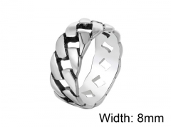 HY Wholesale 316L Stainless Steel Rings-HY0013R666