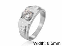 HY Wholesale 316L Stainless Steel Rings-HY0013R596