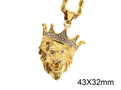 HY Jewelry Wholesale Stainless Steel Animal Pendant (not includ chain)-HY0061P073
