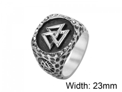 HY Wholesale 316L Stainless Steel Rings-HY0013R356