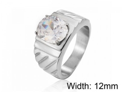 HY Wholesale 316L Stainless Steel Rings-HY0013R572