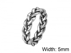 HY Wholesale 316L Stainless Steel Rings-HY0013R316