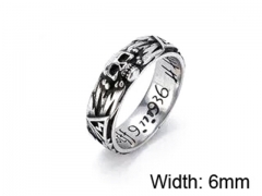 HY Wholesale 316L Stainless Steel Rings-HY0013R337