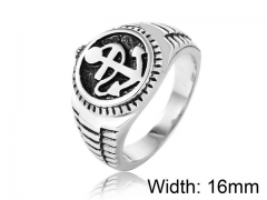 HY Wholesale 316L Stainless Steel Rings-HY0013R465