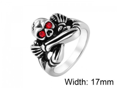 HY Wholesale 316L Stainless Steel Rings-HY0013R558