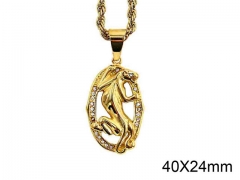 HY Jewelry Wholesale Stainless Steel Animal Pendant (not includ chain)-HY0061P215