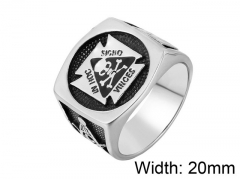 HY Wholesale 316L Stainless Steel Rings-HY0013R451