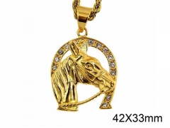 HY Jewelry Wholesale Stainless Steel Animal Pendant (not includ chain)-HY0061P131