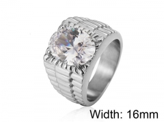 HY Wholesale 316L Stainless Steel Rings-HY0013R617