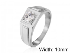 HY Wholesale 316L Stainless Steel Rings-HY0013R510