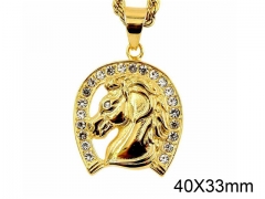 HY Jewelry Wholesale Stainless Steel Animal Pendant (not includ chain)-HY0061P115