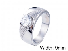 HY Wholesale 316L Stainless Steel Rings-HY0013R593