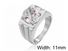 HY Wholesale 316L Stainless Steel Rings-HY0013R571