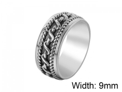 HY Wholesale 316L Stainless Steel Rings-HY0013R314