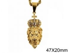 HY Jewelry Wholesale Stainless Steel Animal Pendant (not includ chain)-HY0061P087