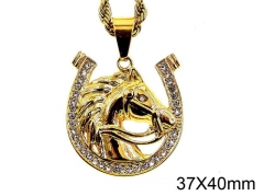 HY Jewelry Wholesale Stainless Steel Animal Pendant (not includ chain)-HY0061P099