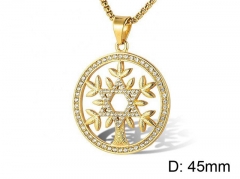 HY Jewelry Wholesale Stainless Steel Crystal or Zircon Pendant (not includ chain)-HY0061P188