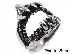 HY Wholesale 316L Stainless Steel Rings-HY0019R383