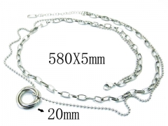 HY Wholesale Stainless Steel 316L Necklaces-HY91N0197HOA