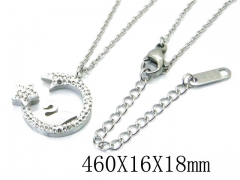 HY Stainless Steel 316L Necklaces (Animal Style)-HY80N0341ME