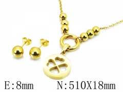 HY Wholesale 316L Stainless Steel jewelry Set-HY91S0930HHE