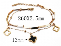 HY Wholesale stainless steel Anklet-HY80B1108HZL