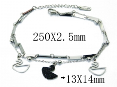 HY Wholesale stainless steel Anklet-HY80B1103PX