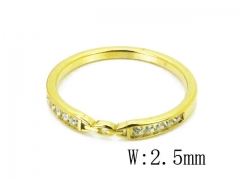 HY Wholesale 316L Stainless Steel CZ Rings-HY14R0654PS