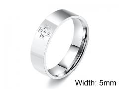 HY Wholesale 316L Stainless Steel Rings-HY0030R011