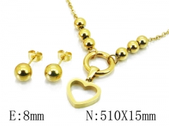 HY Wholesale 316L Stainless Steel Lover jewelry Set-HY91S0909HHQ