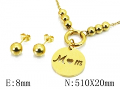 HY Wholesale 316L Stainless Steel Lover jewelry Set-HY91S0905HHS