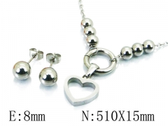 HY Wholesale 316L Stainless Steel Lover jewelry Set-HY91S0893PC