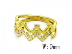 HY Wholesale 316L Stainless Steel Rings-HY14R0645HHX