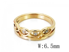 HY Wholesale 316L Stainless Steel Rings-HY14R0652P5