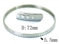 HY Wholesale 316L Stainless Steel Popular Bangle-HY81B0574KL