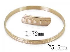 HY Wholesale 316L Stainless Steel Popular Bangle-HY81B0576ML