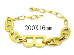 HY Wholesale Stainless Steel 316L Bracelets-HY32B0168HRR