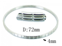 HY Wholesale 316L Stainless Steel Popular Bangle-HY81B0577KL