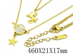 HY Wholesale| Popular CZ Necklaces-HY91N0201HJC