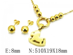 HY 316L Stainless Steel jewelry Animal Set-HY91S0904HHA
