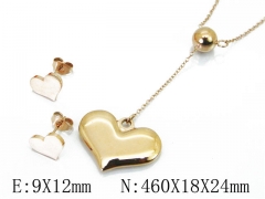 HY Wholesale 316L Stainless Steel Lover jewelry Set-HY91S0961HLQ