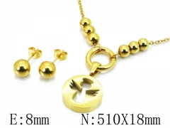 HY Wholesale 316L Stainless Steel jewelry Set-HY91S0929HHF