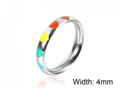 HY Wholesale 316L Stainless Steel Rings-HY0030R035